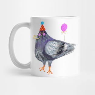 Party pigeon Mug